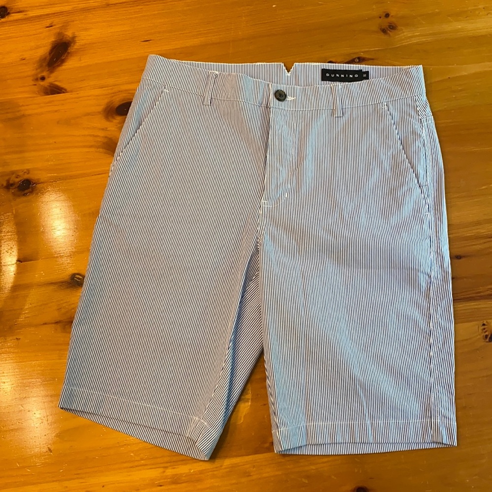 NEW Dunning Striped Golf Shorts